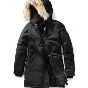 Black size medium EUC Canada Goose Victoria Parka